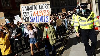 Manifestación contra la crisis clima´tica en Londres