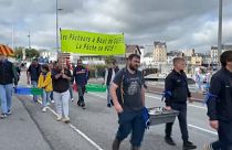 Francia | Protesta contra las turbinas eólicas en alta mar