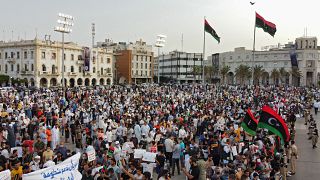 Libye : manifestation de soutien au gouvernement de transition