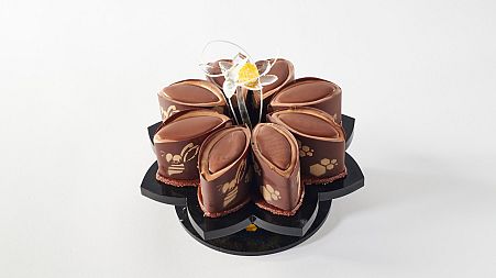 One of Italy's entries in the Pastry World Cup