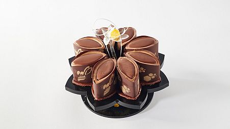 One of Italy's entries in the Pastry World Cup