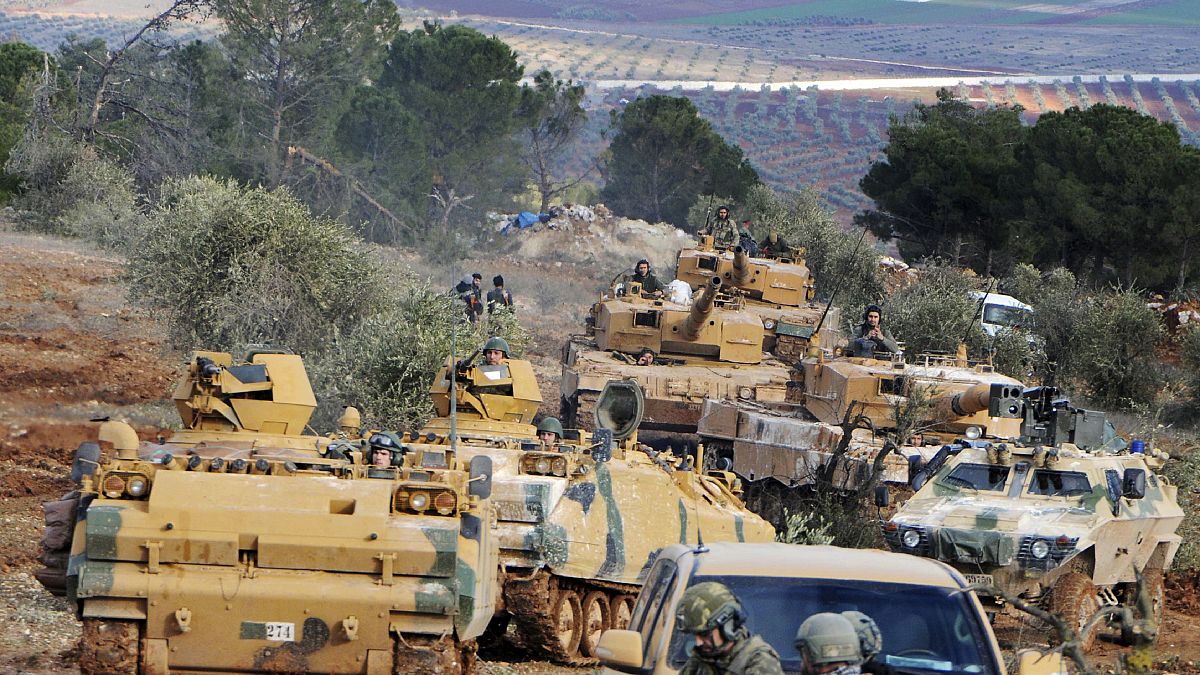 نیروهای نظامی ترکیه در اطراف عفرین/ آرشیو