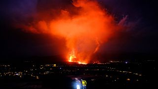 La Palma Adası'ndaki yanardağ patlaması