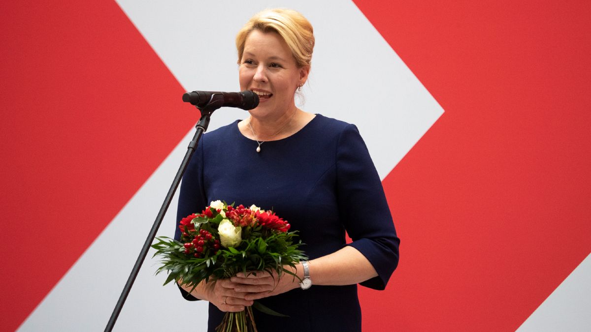 Erste Regierende Bürgermeisterin für Berlin - Franziska Giffey läuft sich warm