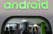 Android stand at the Mobile World Congress (MWC) in Barcelona (archive)