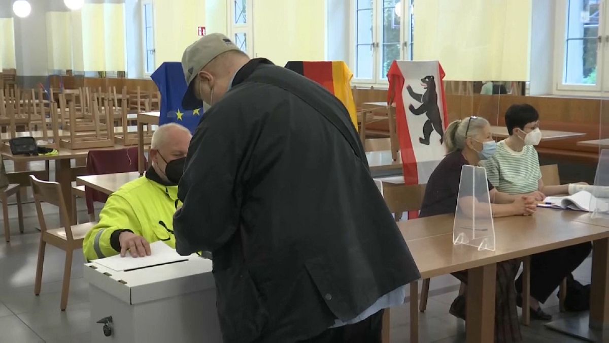 Wahllokal in Berlin