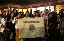 Las mujeres celebran el 'sí' al aborto en San Marino