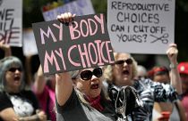 تظاهرات هواداران حق سقط جنین در تگزاس