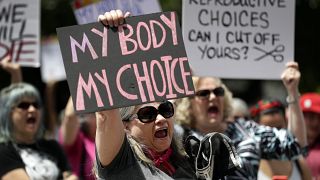 تظاهرات هواداران حق سقط جنین در تگزاس