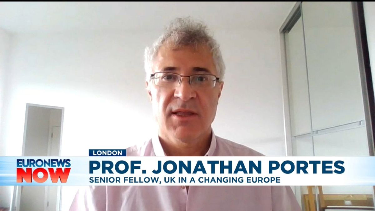 Professor Jonathan Portes on Euronews Now.