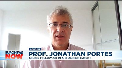 Professor Jonathan Portes on Euronews Now.