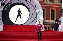 L'acteur britannique Daniel Craig, qui incarne le personnage de James Bond dans "Mourir peut attendre", à Londres le 28/09/2021