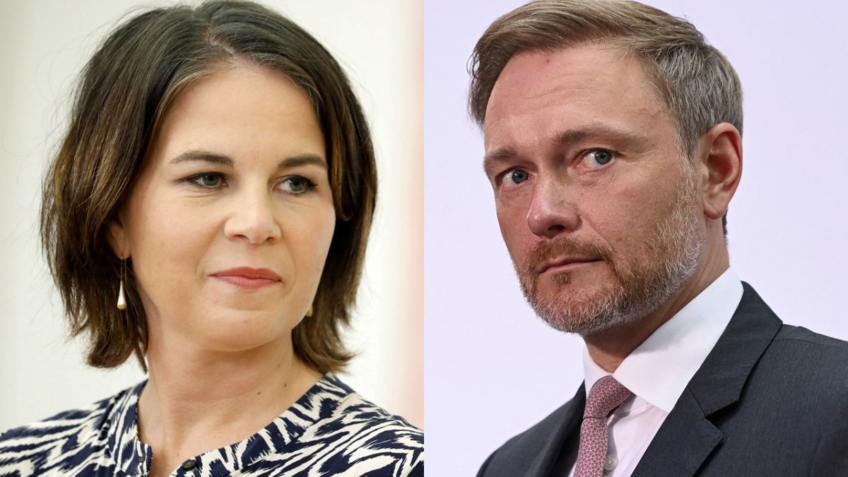 Lindner and Baerbock are seen as the kingmakers after the federal election.