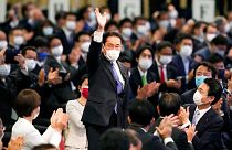 فومیو کیشیدا، رهبر حزب لیبرال دموکرات ژاپن