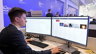 مرکز کنترل اطلاعات کرونا در روسیه