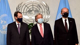 Συνάντηση με τον ΓΓ του ΟΗΕ στη Νέα Υόρκη