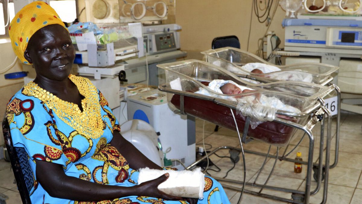 Güney Sudan/prematüre bebekler 