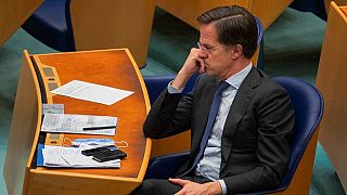 Hollanda'da geçici hükümetin Başbakanı Mark Rutte