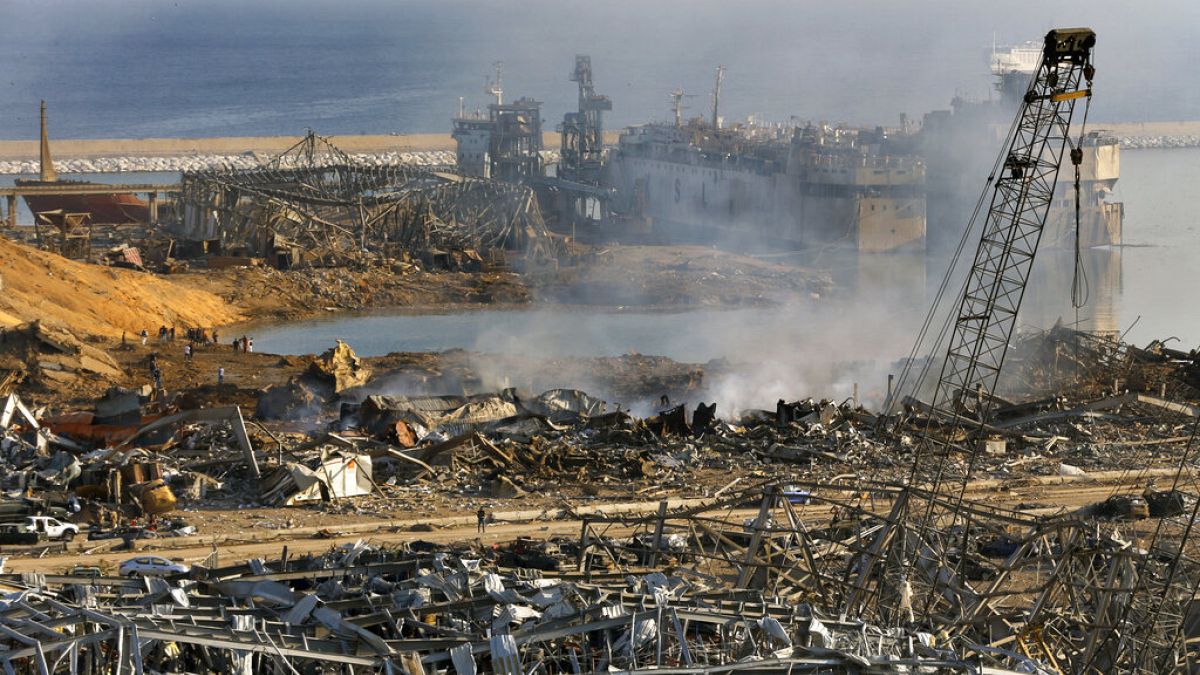 Explosion au port de Beyrouth an août 2020