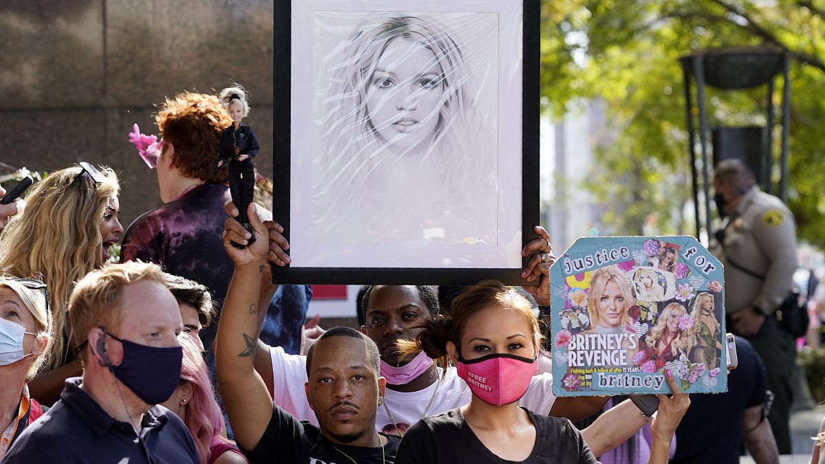 #FreeBritney-UnterstützerInnen demonstrieren in Los Angeles