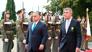 Orbán és Babis Prágában
