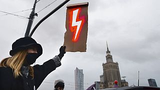 Das harte Vorgehen gegen Abtreibungen in Polen hatte monatelangen Protest ausgelöst.