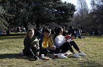 Ankara'da üniversite öğrencileri, Şubat 2021.
