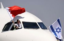 نخستین پرواز مستقیم شرکت هواپیمایی اسرائيلی به منامه