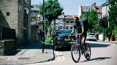 Wings, a new carbon neutral food delivery service. Wings, a new carbon neutral food delivery service.