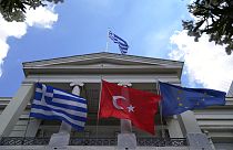 Türk Yunan bayrakları