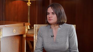 Η Σβετλάνα Τιχανόφσκαγια στη συνέντευξη στο euronews