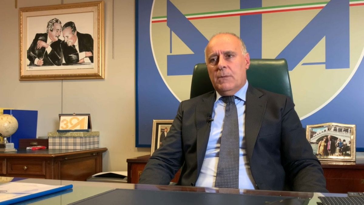 Director of the Anti-mafia Investigation Directorate, Maurizio Vallone.