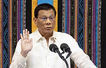 Filipinler Devlet Başkanı Rodrigo Duterte 