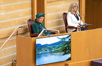 A brit királynő nyitotta meg a skót parlament ülését