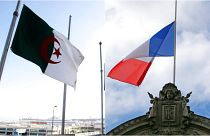 Fransa ve Cezayir bayrakları