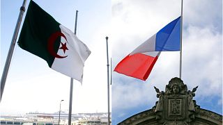 Fransa ve Cezayir bayrakları