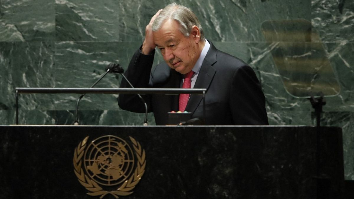الأمين العام للأمم المتحدة أنطونيو غوتيريش - أيلول / سبتمبر 2021