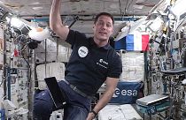 Thomas Pesquet à bord de la Station spatiale internationale, le 3 septembre 2021