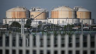 Liquefied Natural Gas (LNG) storage tanks