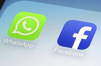 Facebook and its Instagram and WhatsApp platforms were down in parts of the world on Monday, Oct. 4, 2021.