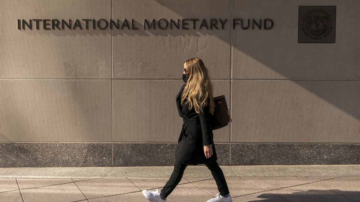 مبنى صندوق النقد الدولي في واشنطن.