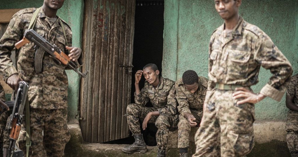 Troops assemble on highway to Tigray front line - Vimarsana News