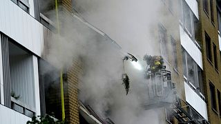 انفجار آپارتمانی در سوئد