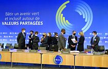 Début de la réunion de l'OCDE, à Paris, France, 5 octobre 2021