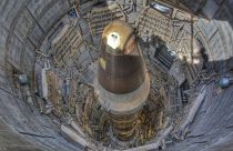 موشک بالستیک تیتان با قابلیت حمل کلاهک هسته‌ای در موزه آریزونای آمریکا