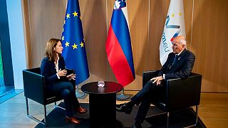 Slovenia's Prime Minister Janez Jansa