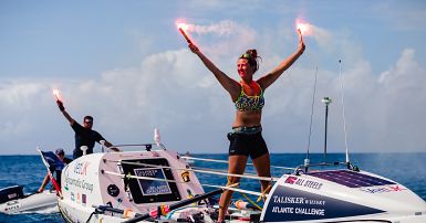 Meet the 22 year old woman who rowed solo across the Atlantic