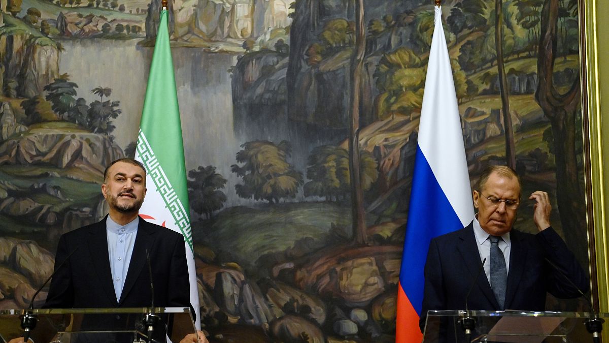 نشست خبری وزرای امور خارجه روسیه و ایران در مسکو