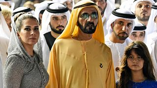 حاکم دبی و همسر سابقش در سال ۲۰۱۶
