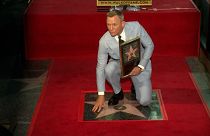 Daniel Craig, Hollywood'daki Şöhretler Kaldırımı'nda yıldızı olan ünlüler arasına katıldı